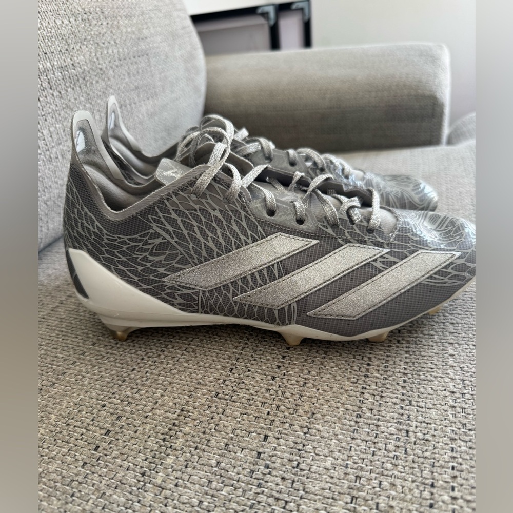 Adidas Gray Football Cleats
